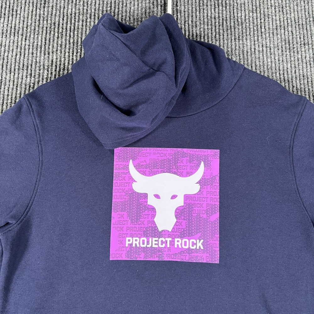 Under Armour Hoodie Sweatshirt Youth Boys XL Extra Large Project Rock Loose New